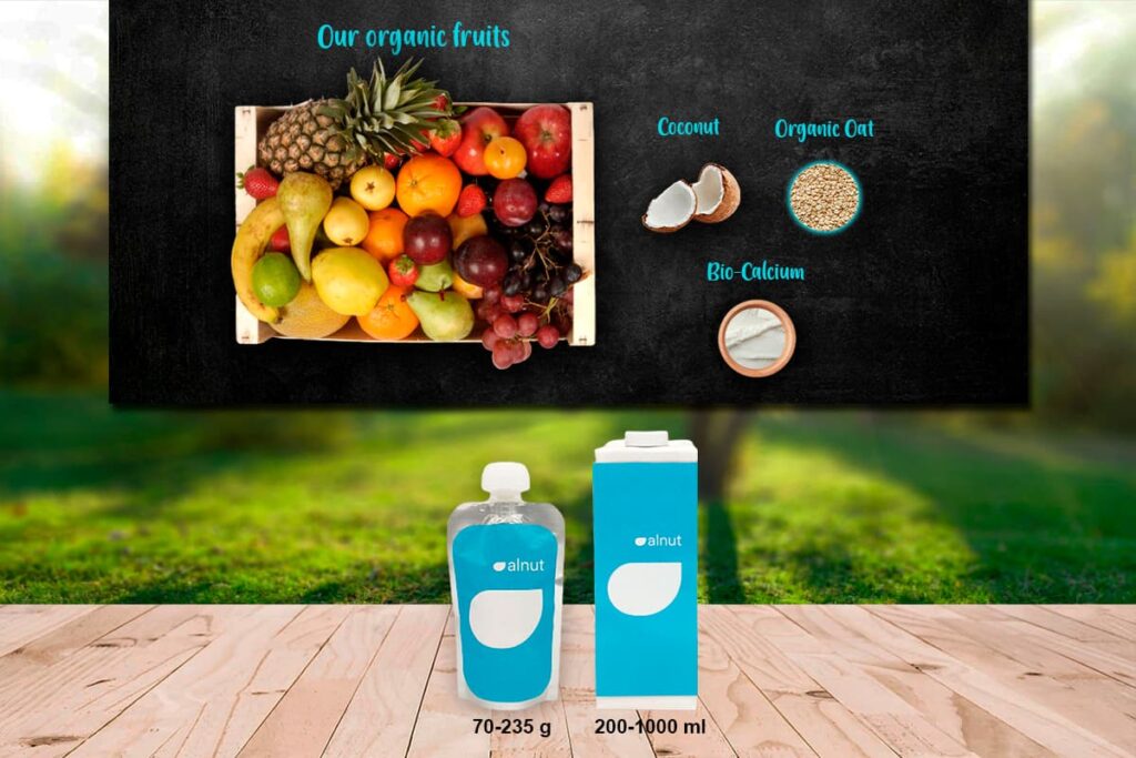 Calciumfortified plantbased beverages Alnut Especialistas en